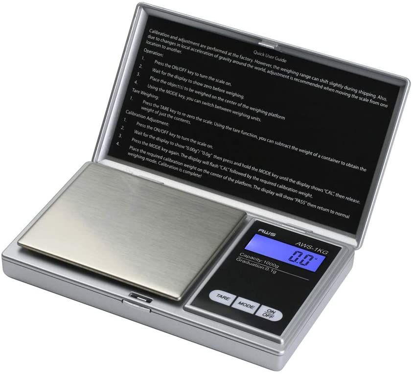 AWS 1KG DIGITAL SCALE (1000 X 0.1G ) - Image 3