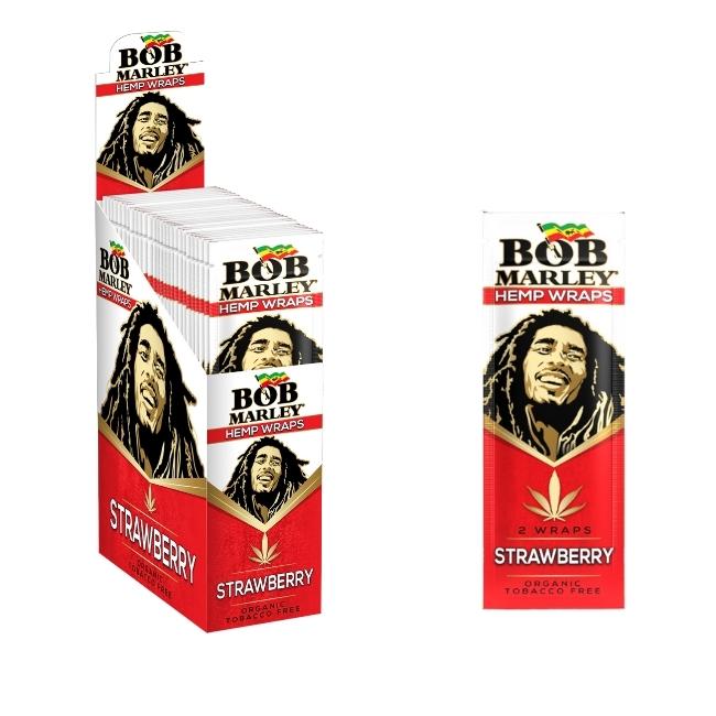 BOB MARLEY ORAGANIC TOBACCO FREE HEMP WRAPS 25CT/ BOX - Image 3