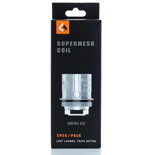 GEEKVAPE SUPERMESH (X1/ X2 COIL) 5CT/ PK - Image 2
