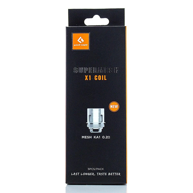 GEEKVAPE SUPERMESH (X1/ X2 COIL) 5CT/ PK - Image 3