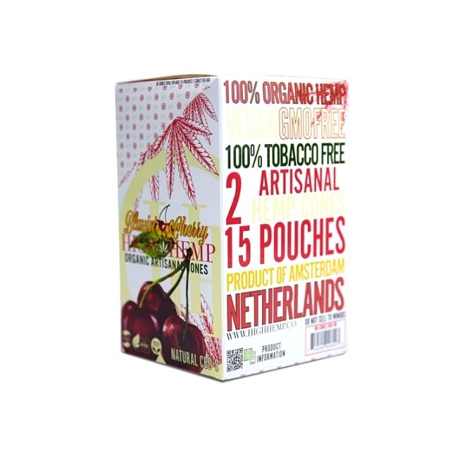 HIGH HEMP ORGANIC WRAPS POUCHES 2 CT/25 PK - Image 6