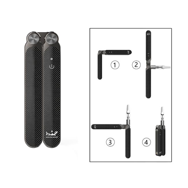 HAMILTON DEVICES 430mAH BUTTERFLY KNIFE DESIGN BATTERY - Image 3