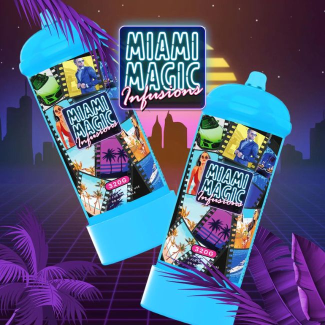 MIAMI MAGIC BY INFUSION N2O NEW 320G (0.52L) CYLINDER CHARGER 12CT/ BOX