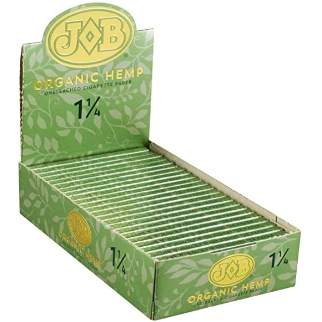 JOB ORGANIC HEMP PAPER 24 BOOKLETS/ BOX - Image 2