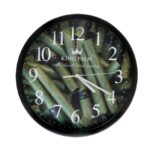 KINP PALM WALL CLOCK - GREEN