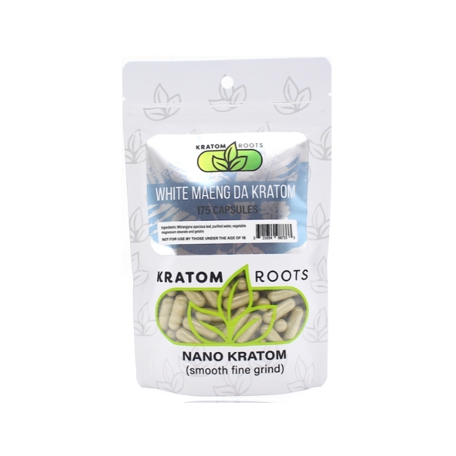 KRATOM ROOTS HIGH QUALITY NANO KRATOM 175CAPS/BAG - Image 3