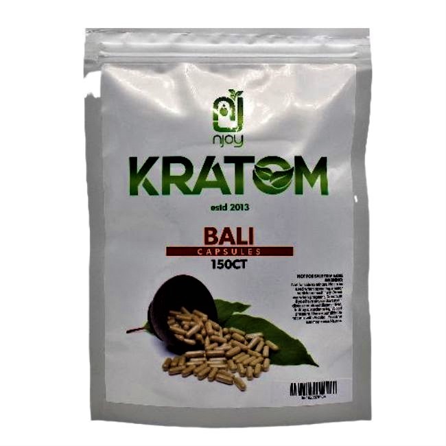 NJOY KRATOM 150CT CAPSULES BAG - Image 2