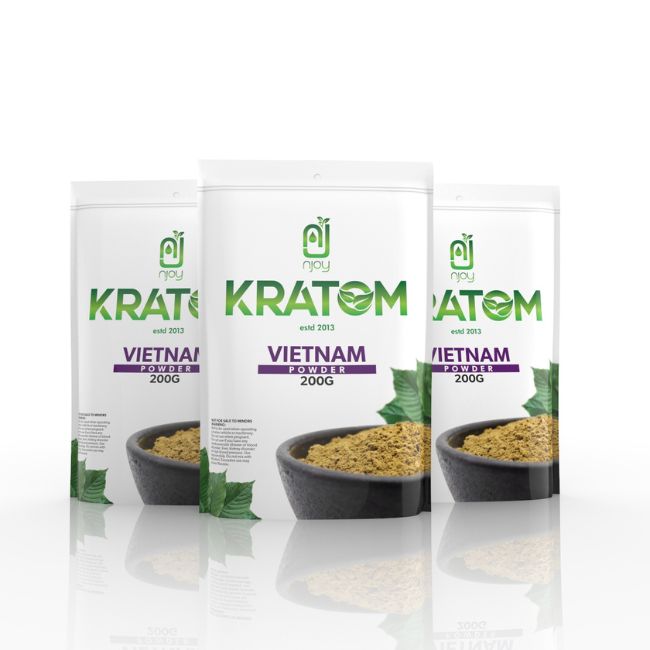 NJOY KRATOM 200GM POWDER BAG - Image 4