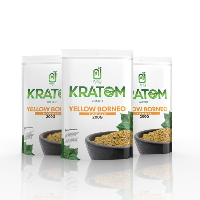 NJOY KRATOM 200GM POWDER BAG - Image 5