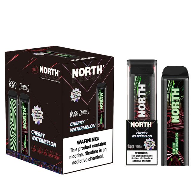 NORTH NIGHT EDITION 5% DISPOSABLE (100ML) 5K PUFFS 10CT/ BOX - Image 2