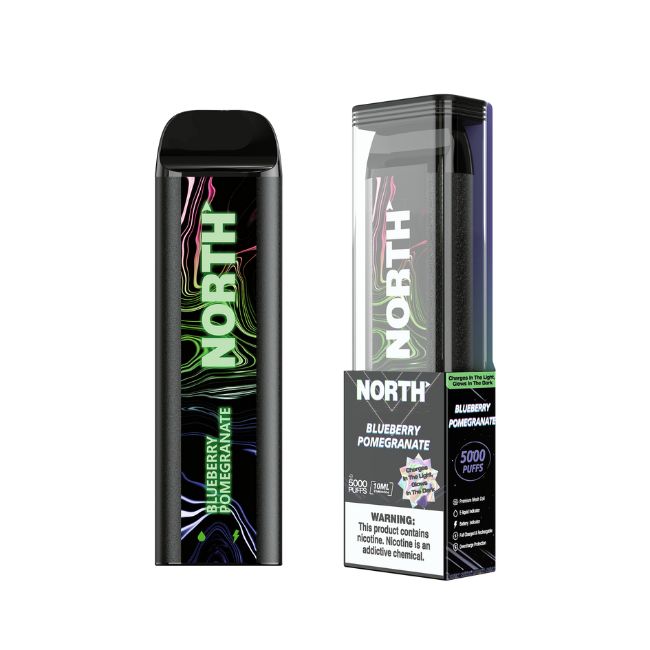 NORTH NIGHT EDITION 5% DISPOSABLE (100ML) 5K PUFFS 10CT/ BOX - Image 8