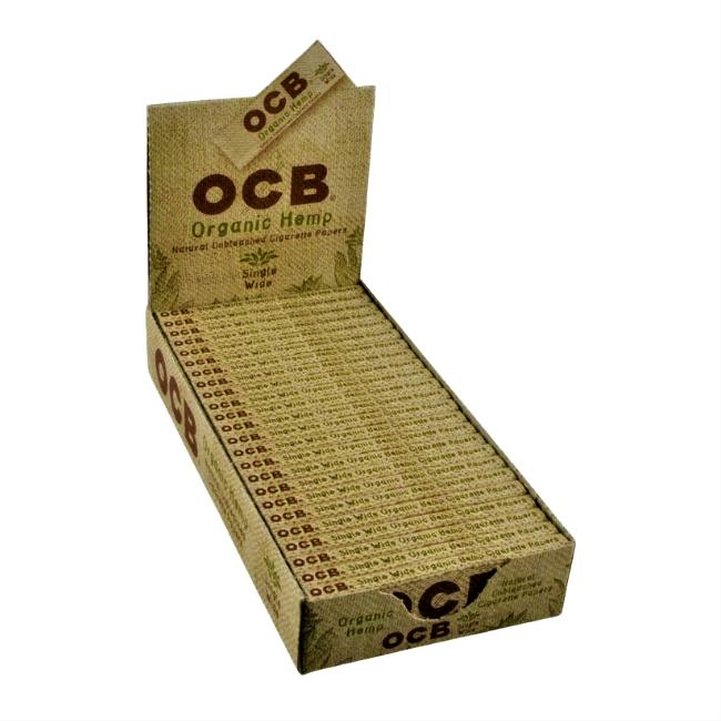 OCB ORGANIC HEMP PAPER SINGLE WIDE (OOHSW) 24CTBOX - Image 2