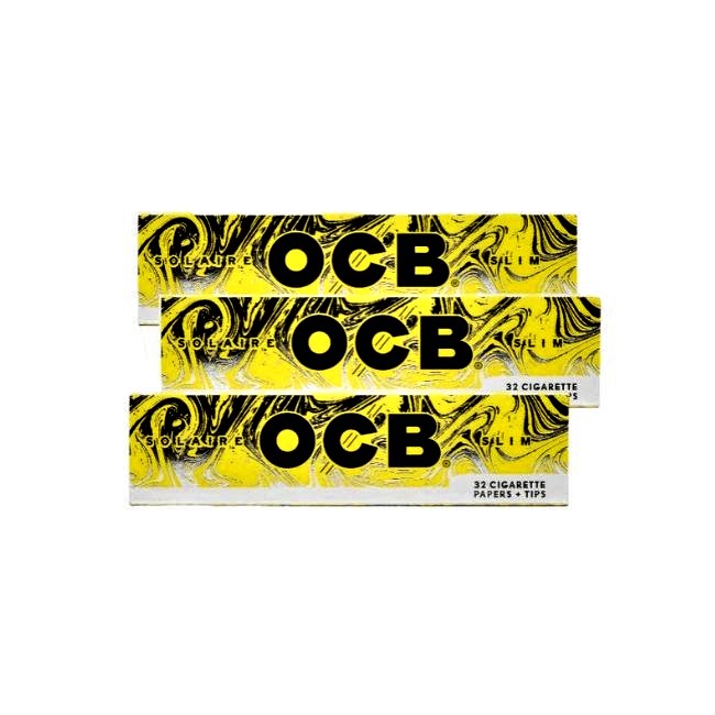 OCB SOLAIRE PAPERS SLIM + TIPS (OSLKS) 24CT/ BOX - Image 2