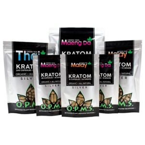 OPMSCAP24 OPMS SILVER KRATOM