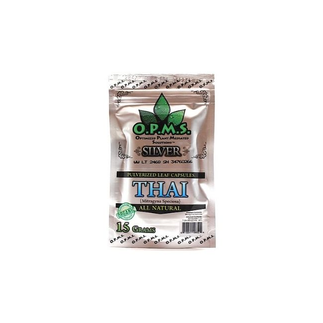 OPMS SILVER KRATOM 19.2 GRAMS 32CT CAPS BOX - Image 2