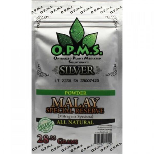 OPMS SILVER KRATOM (28.35 GRAMS) 1OZ POWDER - Image 2
