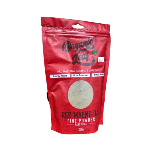 ORGANIC LEAF KRATOM 250GM POWDER BAG - Image 2