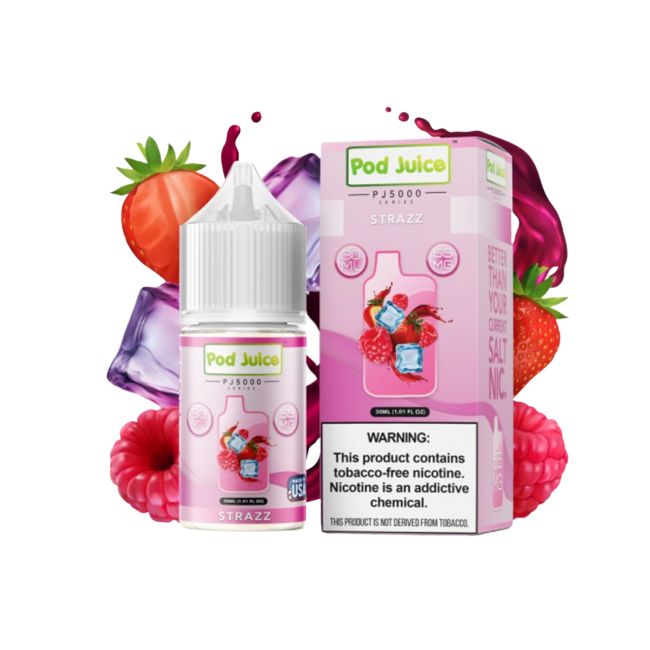 PODJUICE PJ5000 BAR EDI. SALT E LIQUID 30ML BOTTLE - Image 3