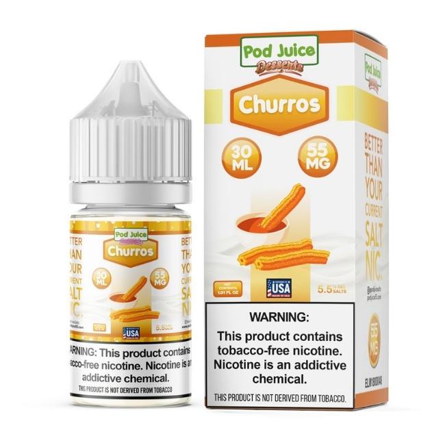 POD JUICE TOBACCO FREE SALT E-LIQUID 55MG 30ML - Image 3