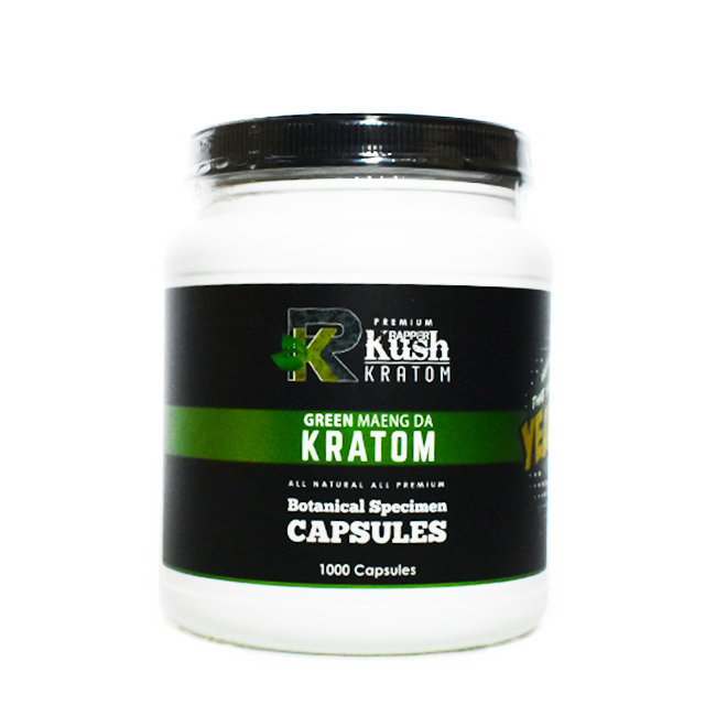 RAPPER KUSH KRATOM 1000CT CAPSULES - Image 3