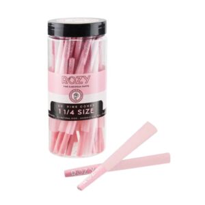RPCONES1PK50CT01 ROZY PINK PRE ROLLED CONES 1PK 50CT JAR