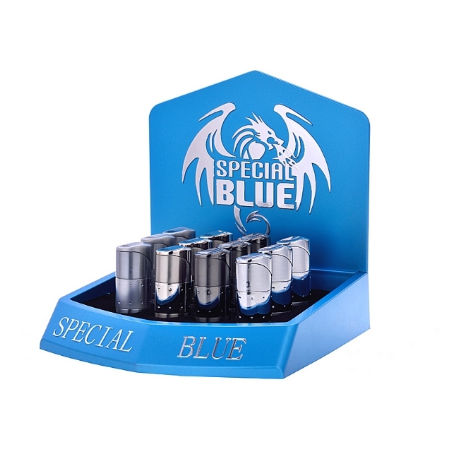 SPECIAL BLUE EXECUTIVE LIGHTER (LT139M) 12 CT/BOX - Image 2