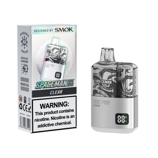 SPACEMAN 10K PRO BY SMOKE 5% DISPOSABLE (80ML) 10K PUFFS 5CT/ BOX - Image 2