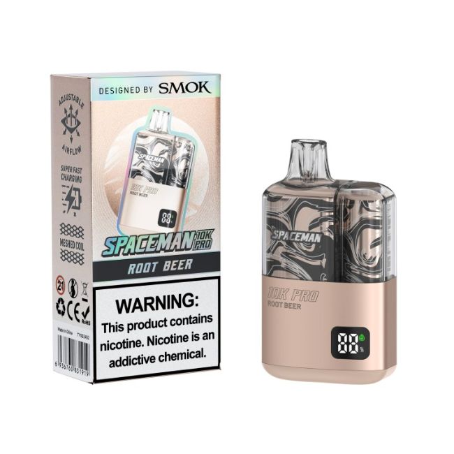 SPACEMAN 10K PRO BY SMOKE 5% DISPOSABLE (80ML) 10K PUFFS 5CT/ BOX - Image 4