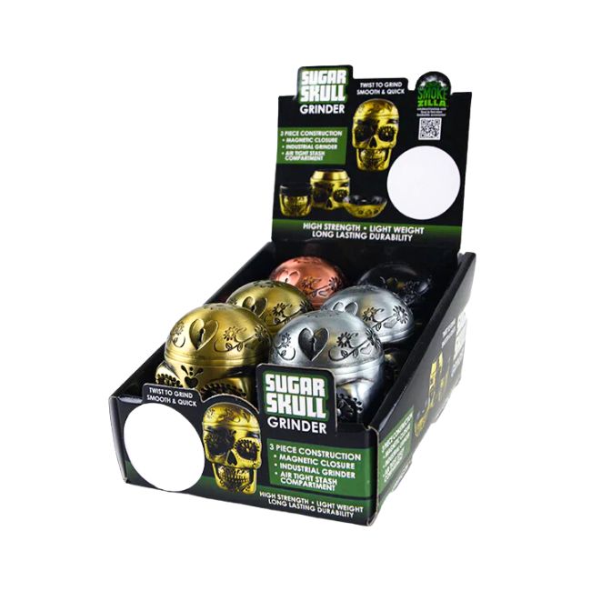 3PC MOLDED SUGAR SKULL