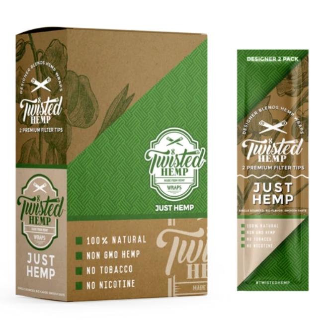 TWISTED HEMP DESIGNER WRAPS - (15 POUCHES / BOX) - Image 4