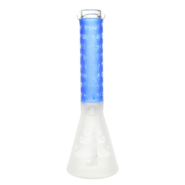 12" MERRY CHRISTMAS STICKER MILKY COLOR WATER PIPE - Image 2