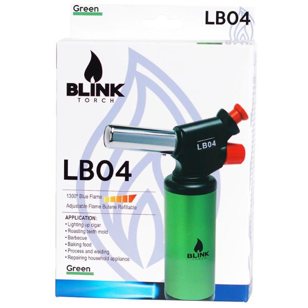 BLINK TORCH REFILLABLE BLUE FLAME BUTANE LIGHTER LB04 - Image 3
