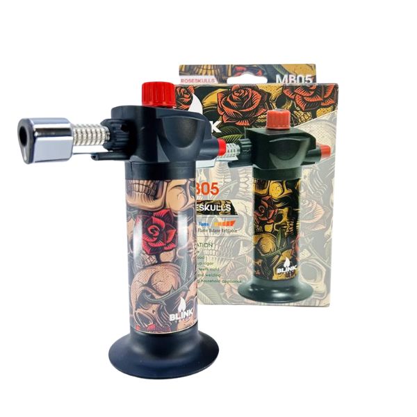 BLINK TORCH REFILLABLE BLUE FLAME BUTANE LIGHTER MB05 - Image 2