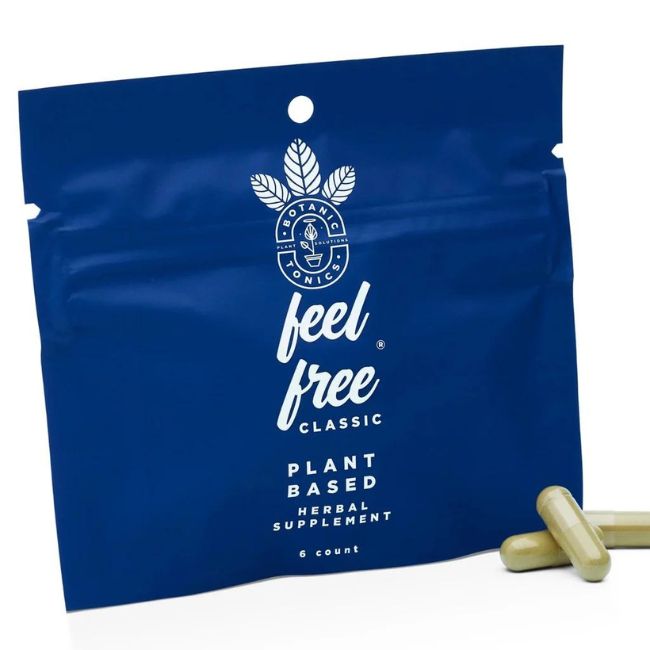 FEEL FREE PLANT BASED HERBAL SUPPLEMENTS CAPSULES 6/PK 12CT/ BOX - Image 4