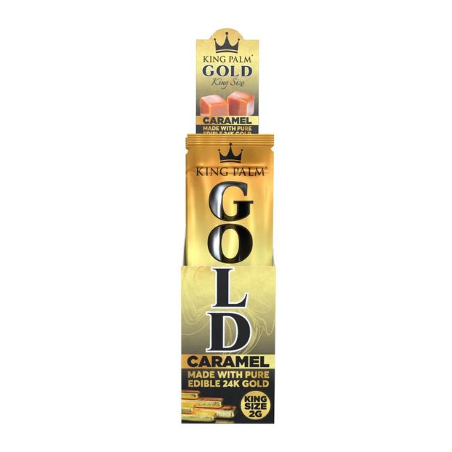 KING PALM GOLD MADE WITH PURE EDIBLE 24K GOLD CONES 15CT/ BOX - Image 4