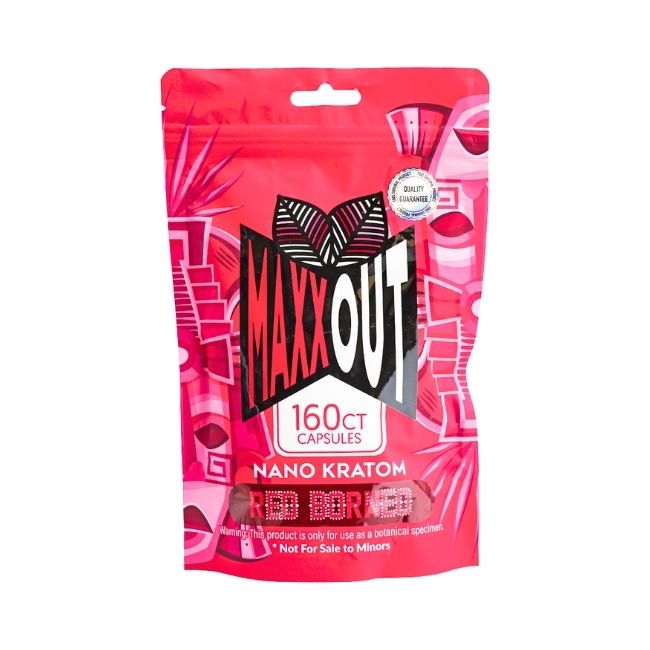 MAXX OUT KRATOM 160CT CAPSULES BAG - Image 2