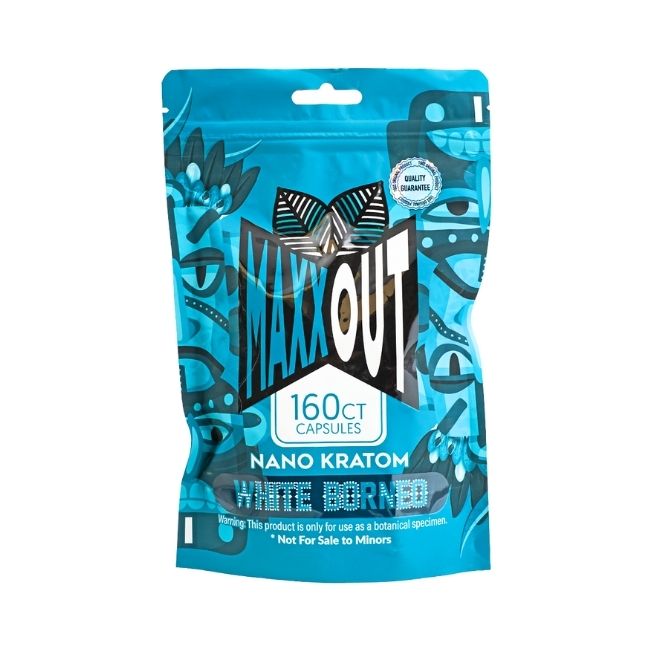 MAXX OUT KRATOM 160CT CAPSULES BAG - Image 3