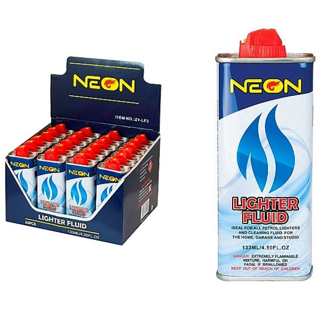 NEON LIGHTER FLUID 133 ML SINGLE (Item: ZY-LF2) - Image 2