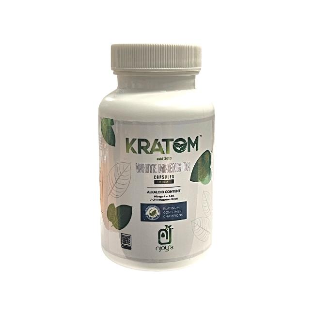 NJOY KRATOM 75CT CAPSULES BOTTLE - Image 3