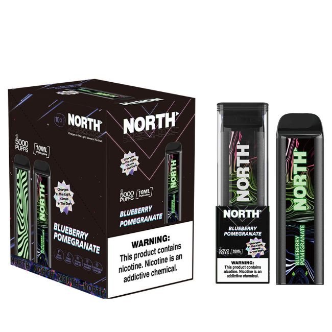 NORTH NIGHT EDITION 5% DISPOSABLE (100ML) 5K PUFFS 10CT/ BOX - Image 3