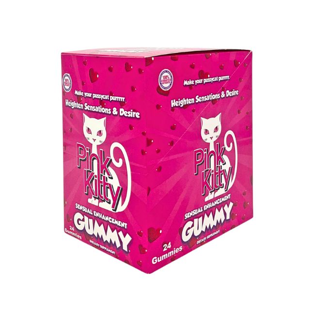 PINK PUSSYCAT SENSUAL ENHANCEMENT GUMMIES FOR MAN 24CT/ BOX - Image 2