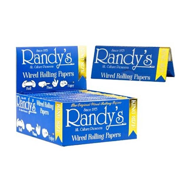 RANDY'S WIRED ROLLING PAPERS 25CT BOX - Image 2