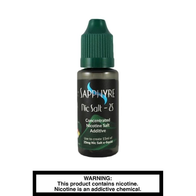 SAPPHYRE NIC SALT 25MG 15ML BOTTLE - Image 2
