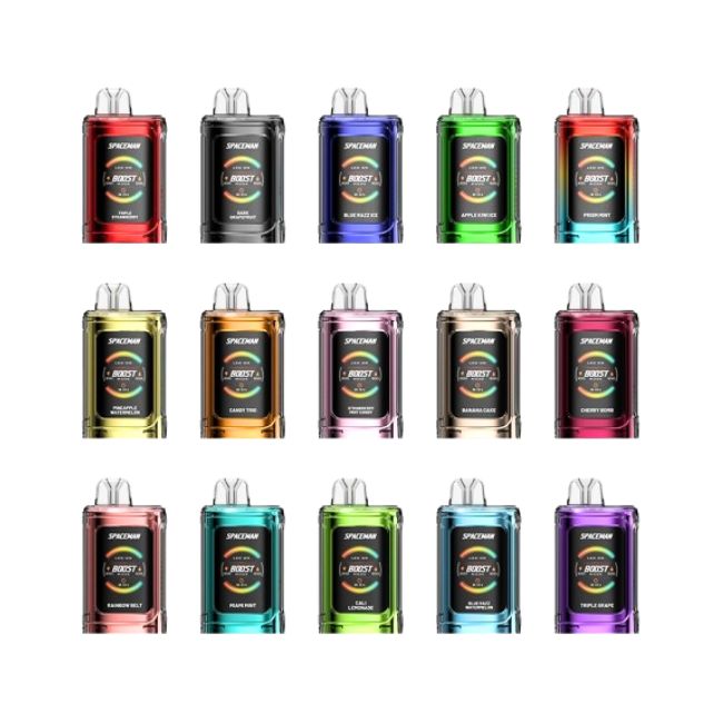 SPACEMAN PRISM 5% DISPOSABLE (90ML) 20K PUFFS 5CT/ BOX - Image 4