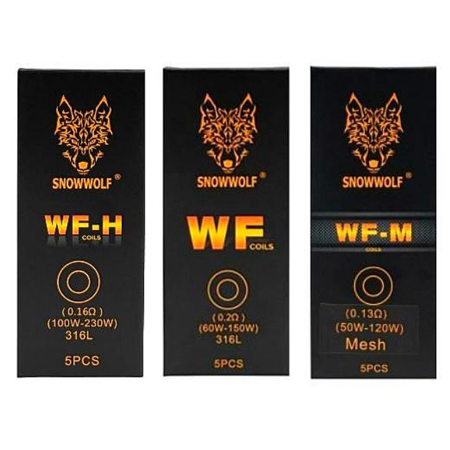 SNOWWOLF WF COIL (0.2 OHM) 5 PCS BOX - Image 3