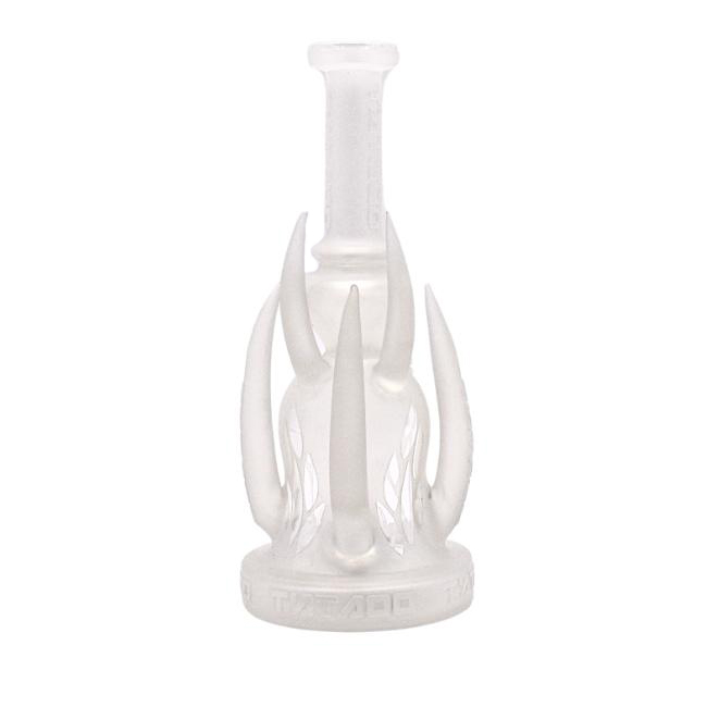 TATAOO GLASS 12" SPIKE DESIGN GLASS WATER PIPE - Image 2