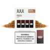 JUUL 3% NICOTINE (22.40ML) PODS DISPLAY OF 8 PKS IN A BOX - VIRGINIA TOBACCO