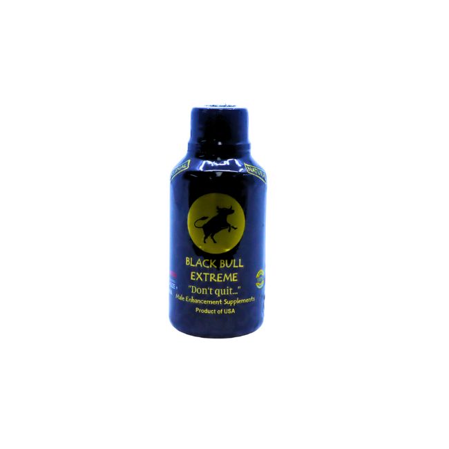 BLACK BULL EXTREME PREMIUM "DON'T QUIT' MALE ENHANCEMENT SUPPLEMENTS SHOT 12CT/ BOX - Image 2