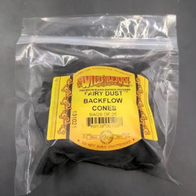 WILD BERRY BACKFLOW FRAGRANCE CONES 25CT/ BAG - Image 2