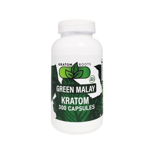 KRATOM ROOTS HIGH QUALITY NANO KRATOM 300CT CAPSULES JAR - Image 4